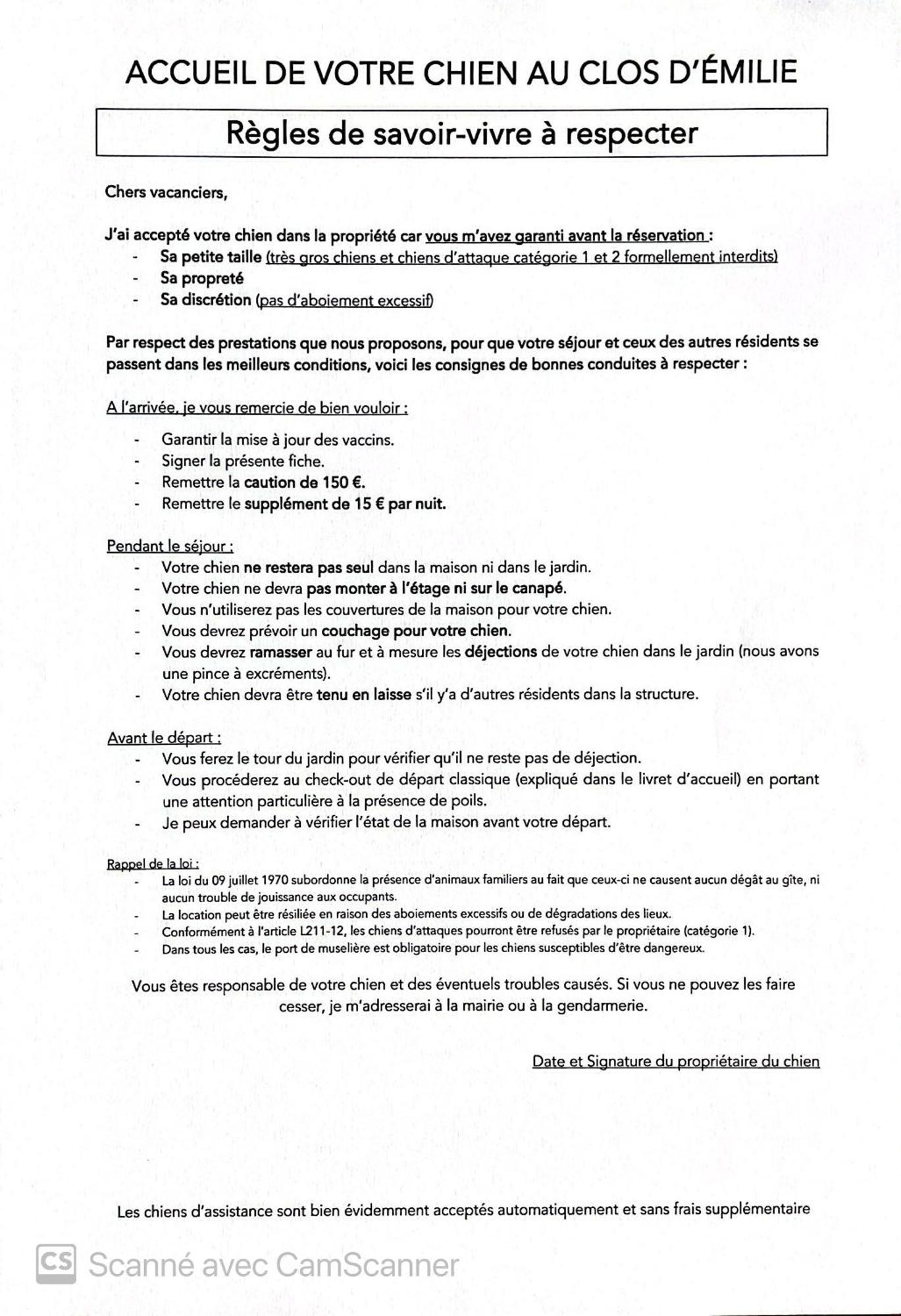 Le Clos D Emilie